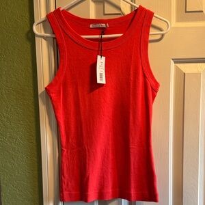 Michael Stars Paloma Wide Binding tank